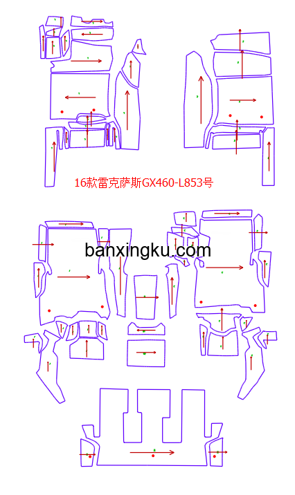 雷克萨斯GX系   原车7座做7座 10款--18款