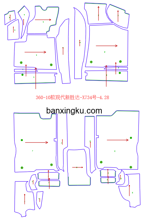 现代新胜达  原车5座 10款--12款 油门坐地式